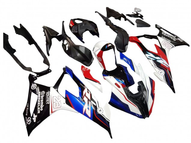 Purchase 2019-2022 Blue Red White 23 BMW S1000RR Motorcycle Fairings UK