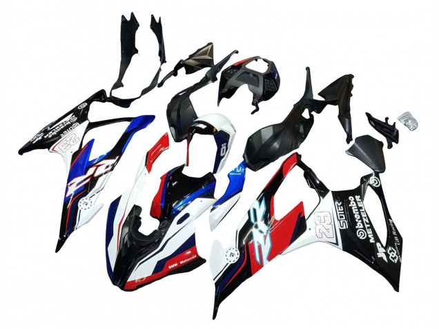 Purchase 2019-2022 Blue Red White 23 BMW S1000RR Motorcycle Fairings UK