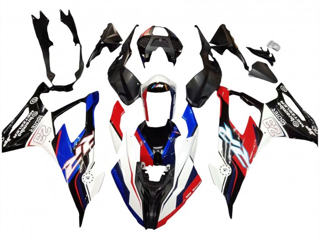 Purchase 2019-2022 Blue Red White 23 BMW S1000RR Motorcycle Fairings UK