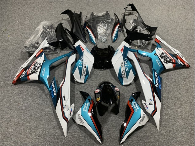 Purchase 2019-2022 Blue Red White Motul 98 BMW S1000RR Motorcycle Fairings UK