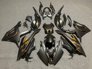 Purchase 2019-2022 Black Gold Carbon Fiber BMW S1000RR Motorcycle Fairings UK