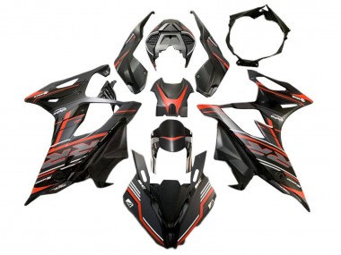 Purchase 2019-2022 Matte Black Red BMW S1000RR Motorcycle Fairing UK