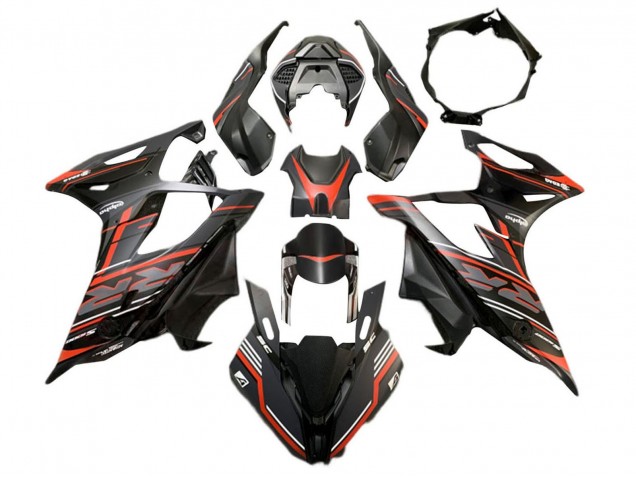 Purchase 2019-2022 Matte Black Red BMW S1000RR Motorcycle Fairing UK