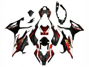 Purchase 2019-2022 Red White Black BMW S1000RR Motorcycle Fairings UK