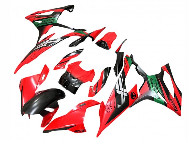 Purchase 2019-2022 Red Black Green BMW S1000RR Motorcycle Fairings UK