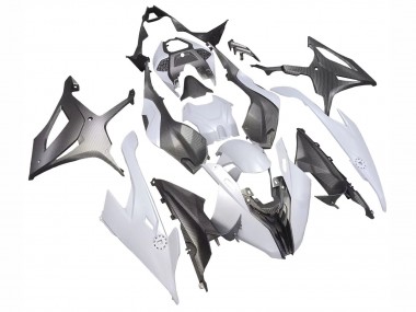 Purchase 2019-2022 Grey Black Carbon Fiber BMW S1000RR Motorcycle Fairings UK