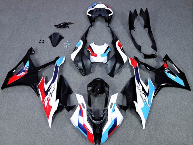Purchase 2019-2022 Black White Blue BMW S1000RR/M1000RR Motorcycle Fairings UK Purchase 2019-2022 Black White Blue BMW S1000RR/M1000RR Motorcycle Fairings UK