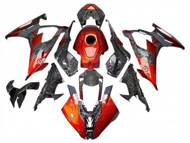 Purchase 2019-2022 Dark Orange Forged Carbon Fiber BMW S1000RR/M1000RR Motorcycle Fairings UK