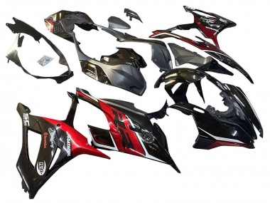 Purchase 2019-2022 Black Dark Red BMW S1000RR Motorcycle Fairings UK