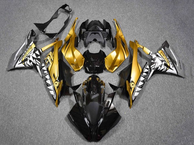 Purchase 2019-2022 Gold Black Shark BMW S1000RR/M1000RR Motorcycle Fairings UK Purchase 2019-2022 Gold Black Shark BMW S1000RR/M1000RR Motorcycle Fairings UK