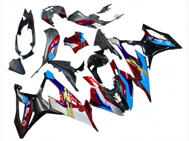 Purchase 2019-2022 White Blue Red Black BMW S1000RR Motorcycle Fairing UK