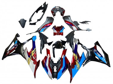 Purchase 2019-2022 White Blue Red Black BMW S1000RR/M1000RR Motorcycle Fairings UK