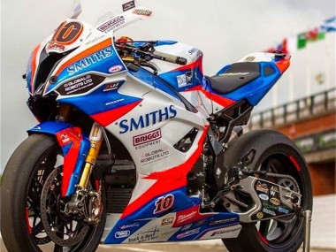 Purchase 2019-2022 White Blue Red Smiths BMW S1000RR Motorcycle Fairings UK