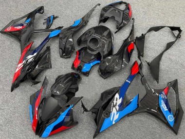 Purchase 2019-2022 Black Blue Red Carbon Fiber BMW S1000RR/M1000RR Motorcycle Fairings UK