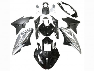Purchase 2017-2018 Black Grey BMW S1000RR Motorcycle Fairings UK