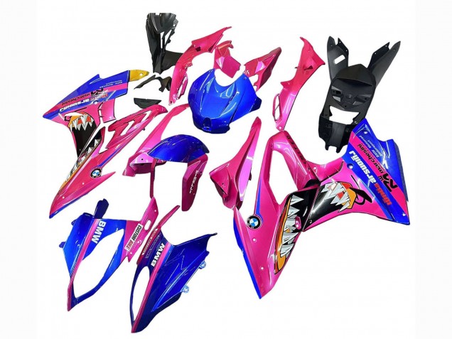 Purchase 2017-2018 Blue Deep Pink Shark BMW S1000RR Motorcycle Fairings UK Purchase 2017-2018 Blue Deep Pink Shark BMW S1000RR Motorcycle Fairings UK
