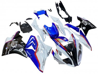 Purchase 2017-2018 White Blue Red Glossy Black BMW S1000RR Bike Fairings UK