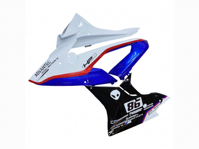 Purchase 2017-2018 White Blue Red 86 BMW S1000RR Motorcycle Fairings UK