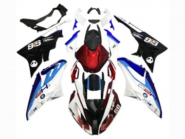 Purchase 2017-2018 Blue White Red 96 BMW S1000RR Motorcycle Fairings UK
