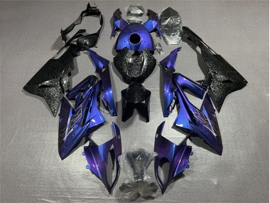 Purchase 2017-2018 Black Blue Forged Carbon Fiber BMW S1000RR Motorcycle Fairings UK