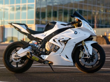 Purchase 2017-2018 Glossy White BMW S1000RR Motorcycle Fairings UK