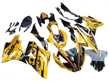 Purchase 2017-2018 Gold Black Tyco BMW S1000RR Motorcycle Fairings UK