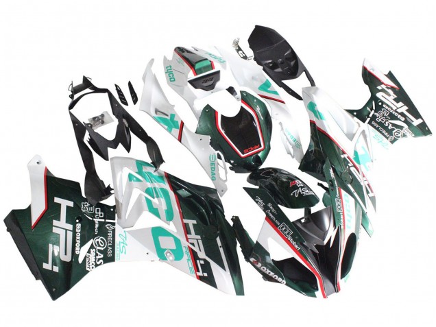 Purchase 2017-2018 Dark Green White BMW S1000RR Motorcycle Fairings UK Purchase 2017-2018 Dark Green White BMW S1000RR Motorcycle Fairings UK