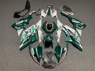 Purchase 2017-2018 Dark Green White BMW S1000RR Motorcycle Fairings UK