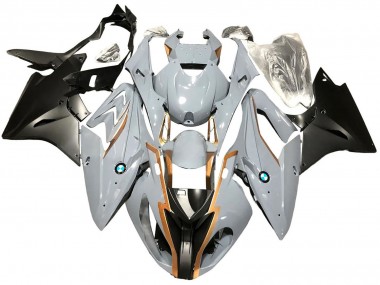Purchase 2017-2018 Grey Black BMW S1000RR Motorcycle Fairings UK