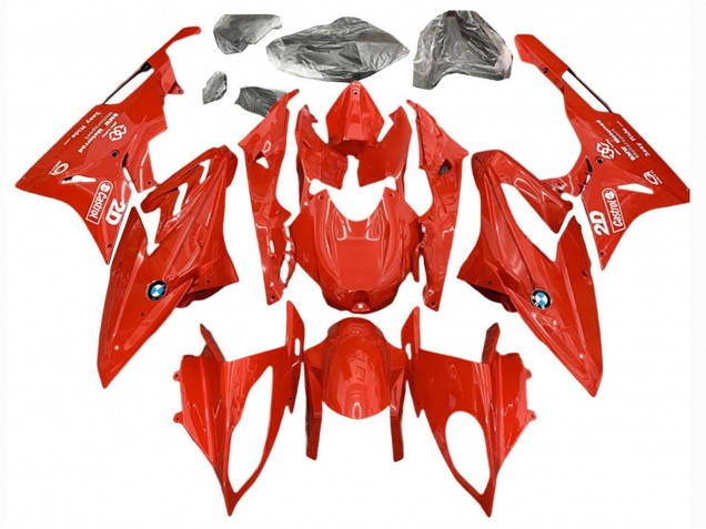 Purchase 2017-2018 Red Castrol BMW S1000RR Motorcycle Fairings UK