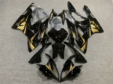 Purchase 2015-2016 Glossy Black Gold BMW S1000RR Motorcycle Fairings UK