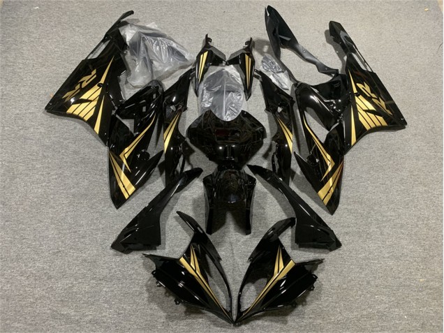 Purchase 2015-2016 Glossy Black Gold BMW S1000RR Motorcycle Fairings UK