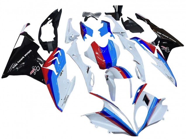 Purchase 2015-2016 White Red Blue Glossy Black BMW S1000RR Motorcycle Fairing Kits UK