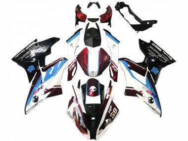 Purchase 2015-2016 White Red Blue Glossy Black BMW S1000RR Bike Fairings UK