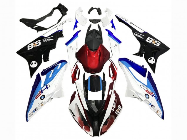 Purchase 2015-2016 White Red Blue Black BMW S1000RR Motorcycle Fairing Kits UK