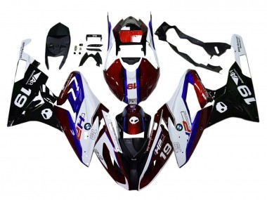 Purchase 2015-2016 White Red Blue Black BMW S1000RR Bike Fairings UK
