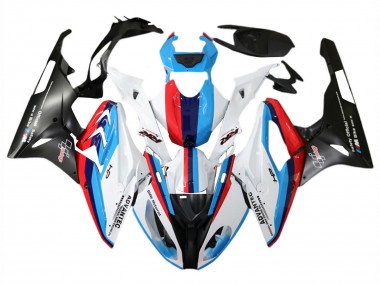 Purchase 2015-2016 White Red Blue Matte Black BMW S1000RR Motorcycle Fairing UK
