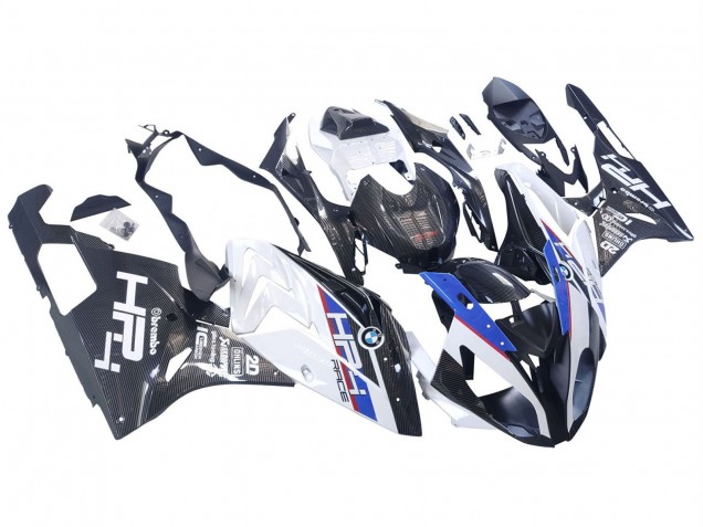 Purchase 2015-2016 White Blue Black Carbon Fiber BMW S1000RR Motorcycle Fairings UK