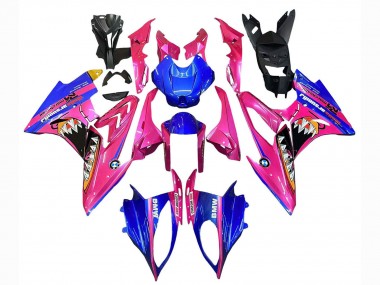 Purchase 2015-2016 Pink Blue Shark BMW S1000RR Motorcycle Fairings UK