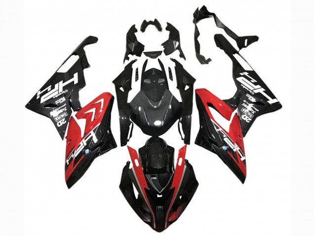 Purchase 2015-2016 Red Black Carbon Fiber BMW S1000RR Motorcycle Fairings UK