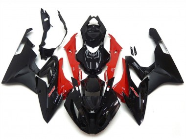 Purchase 2015-2016 Red Glossy Black Matte Black BMW S1000RR Motorcycle Fairing UK