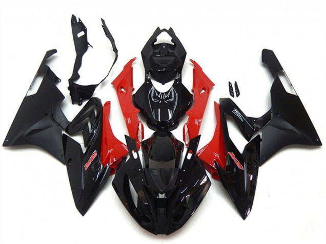 Purchase 2015-2016 Red Glossy Black Matte Black BMW S1000RR Motorcycle Fairing UK