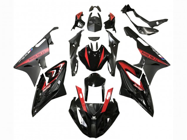 Purchase 2015-2016 Red Glossy Black Matte Black BMW S1000RR Motorcycle Fairings UK