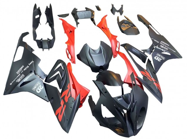 Purchase 2015-2016 Matte Black Red BMW S1000RR Motorcycle Fairings UK
