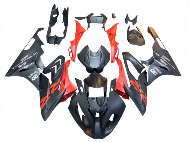 Purchase 2015-2016 Matte Black Red BMW S1000RR Motorcycle Fairings UK