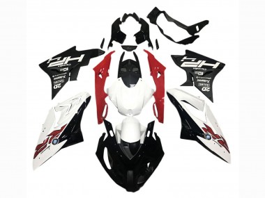 Purchase 2015-2016 White Red Matte Black BMW S1000RR Motorcycle Fairings UK
