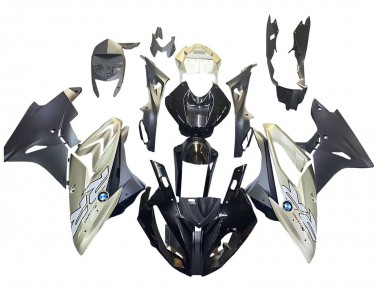 Purchase 2015-2016 Silver Glossy Black Matte Black BMW S1000RR Motorcycle Fairing UK