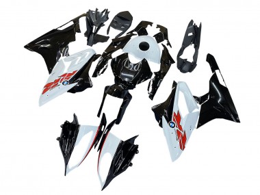 Purchase 2015-2016 White Black Carbon Fiber BMW S1000RR Motorcycle Fairings UK