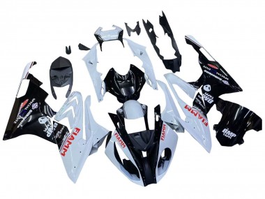 Purchase 2015-2016 White Glossy Black Fiamm BMW S1000RR Motorcycle Fairings UK