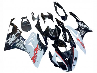 Purchase 2015-2016 White Glossy Black BMW S1000RR Motorcycle Fairings UK